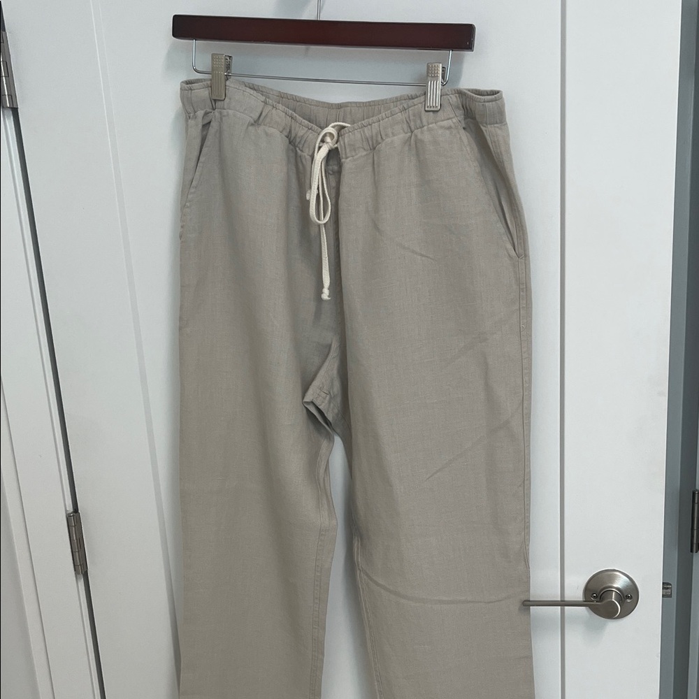 Men's Casual Tan Joggers